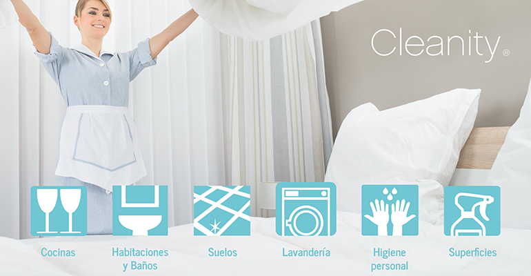 Cleanity ofrece asesoramiento al canal horeca para establecer protocolo de higiene