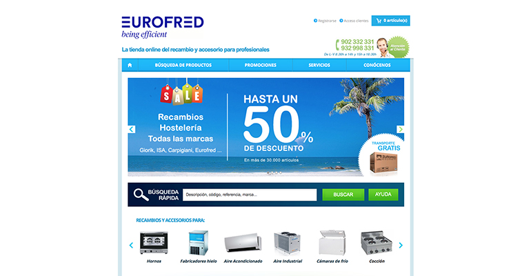 Eurofred tienda online