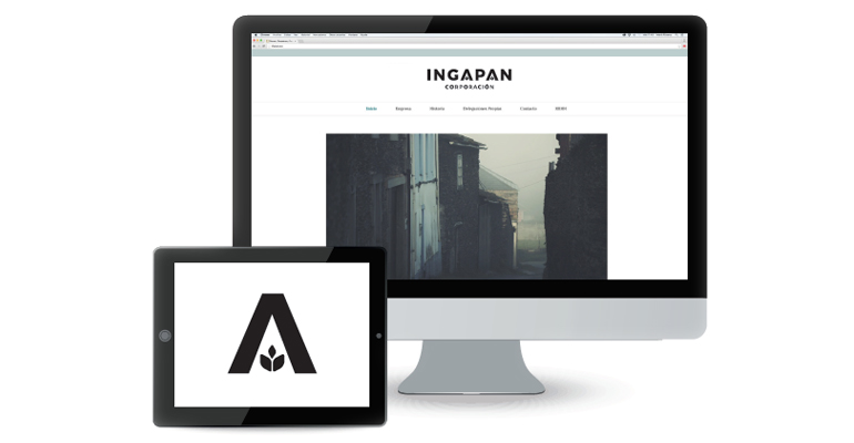 Nueva imagen en la web de Ingapan Corporación