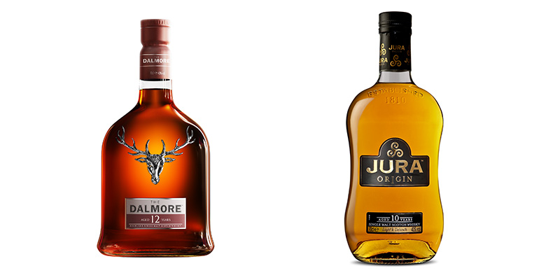 s Single Malt Whisky The Dalmore y Jura, de Whyte & Mackay.