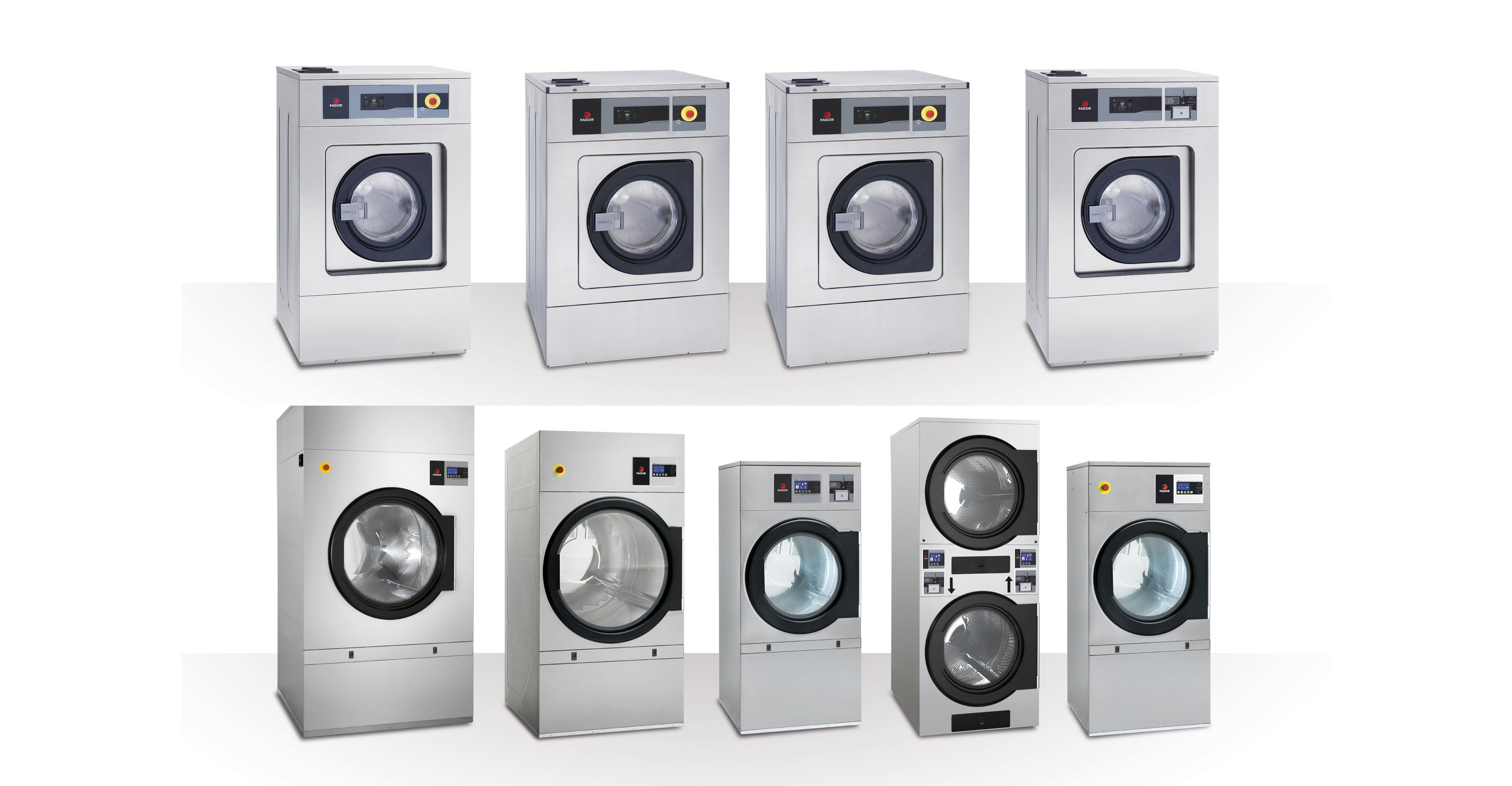 Nuevas lavadoras y secadoras de Fagor Industrial